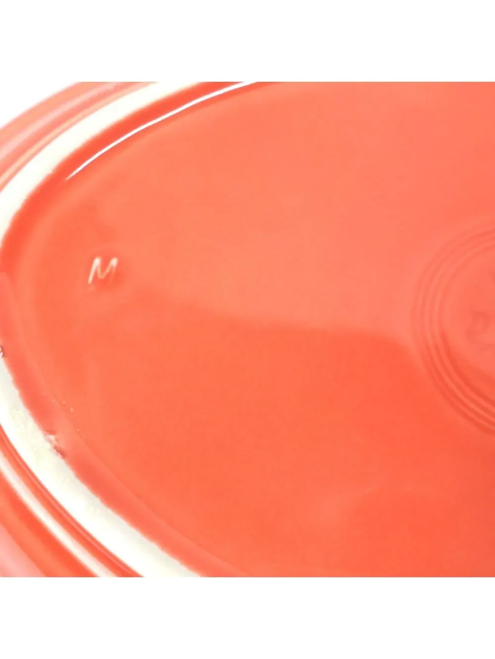 Fiesta Coral Orange Oval Serving Platter